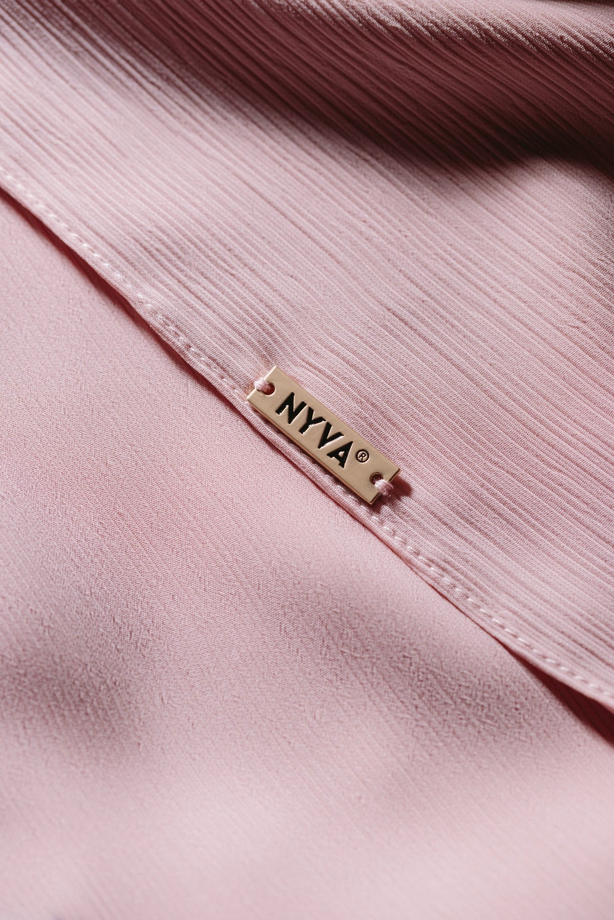 Rosewood — Instant Crinkle Chiffon Hijab with Built-in Magnets