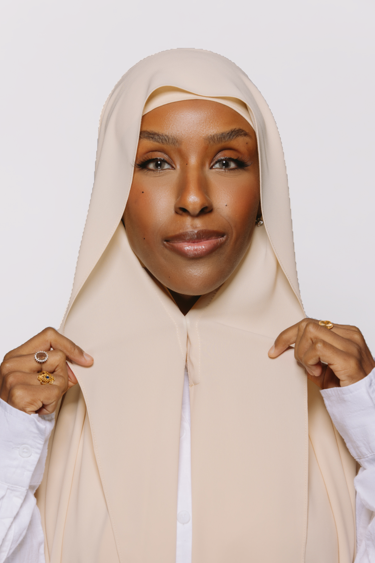 Liyana — Instant Chiffon Hijab with Built-in Magnets