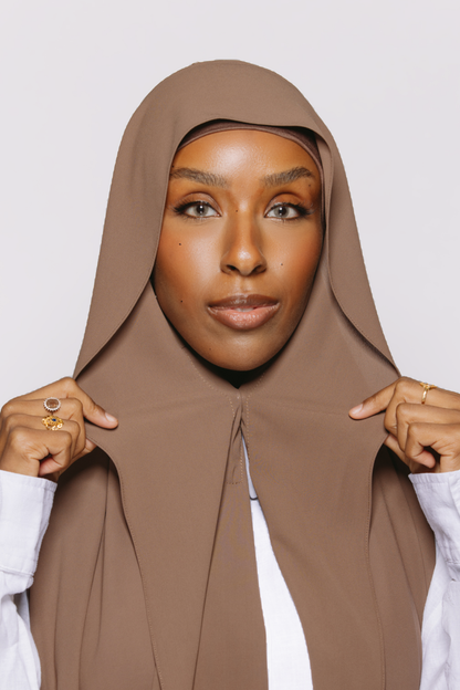Mira — Instant Chiffon Hijab with Built-in Magnets